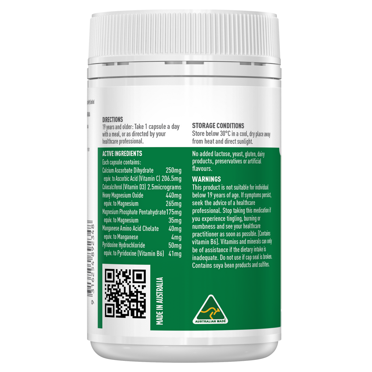 Super Bio Magnesium 100 Kapsul