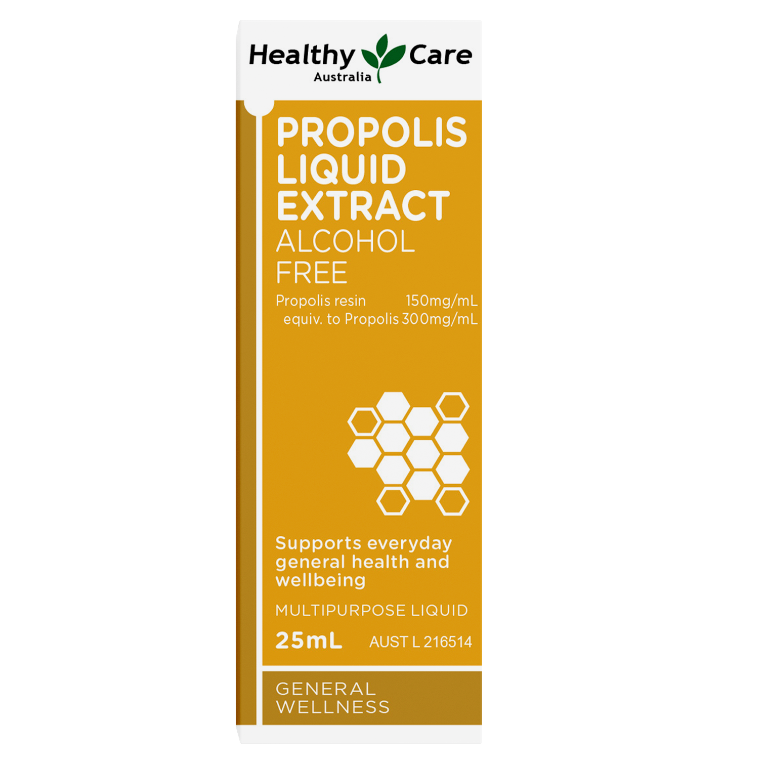 Healthy Care Propolis Liquid Extract Alcohol Free