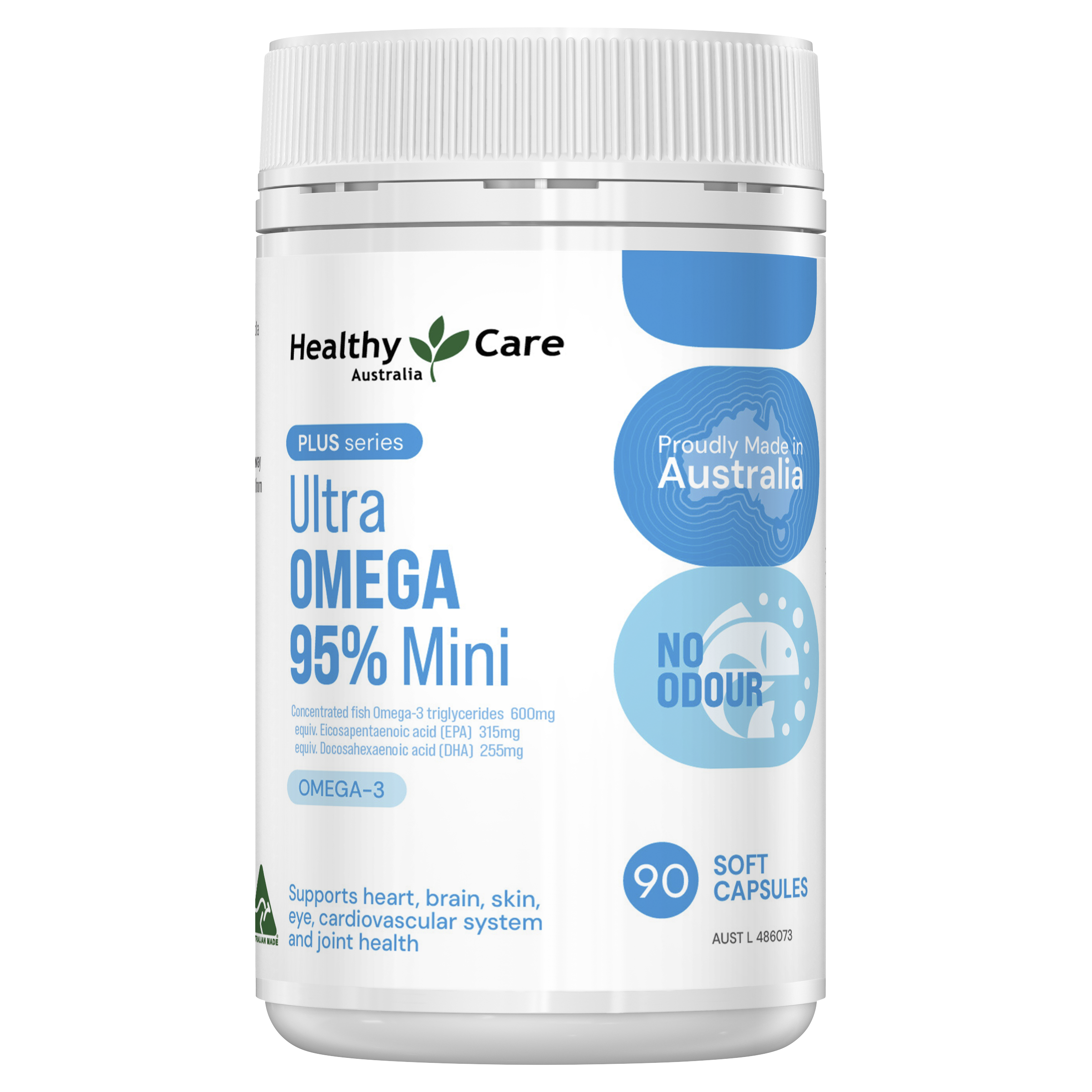 Healthy Care Plus Ultra Omega 95% Mini 90 Capsules