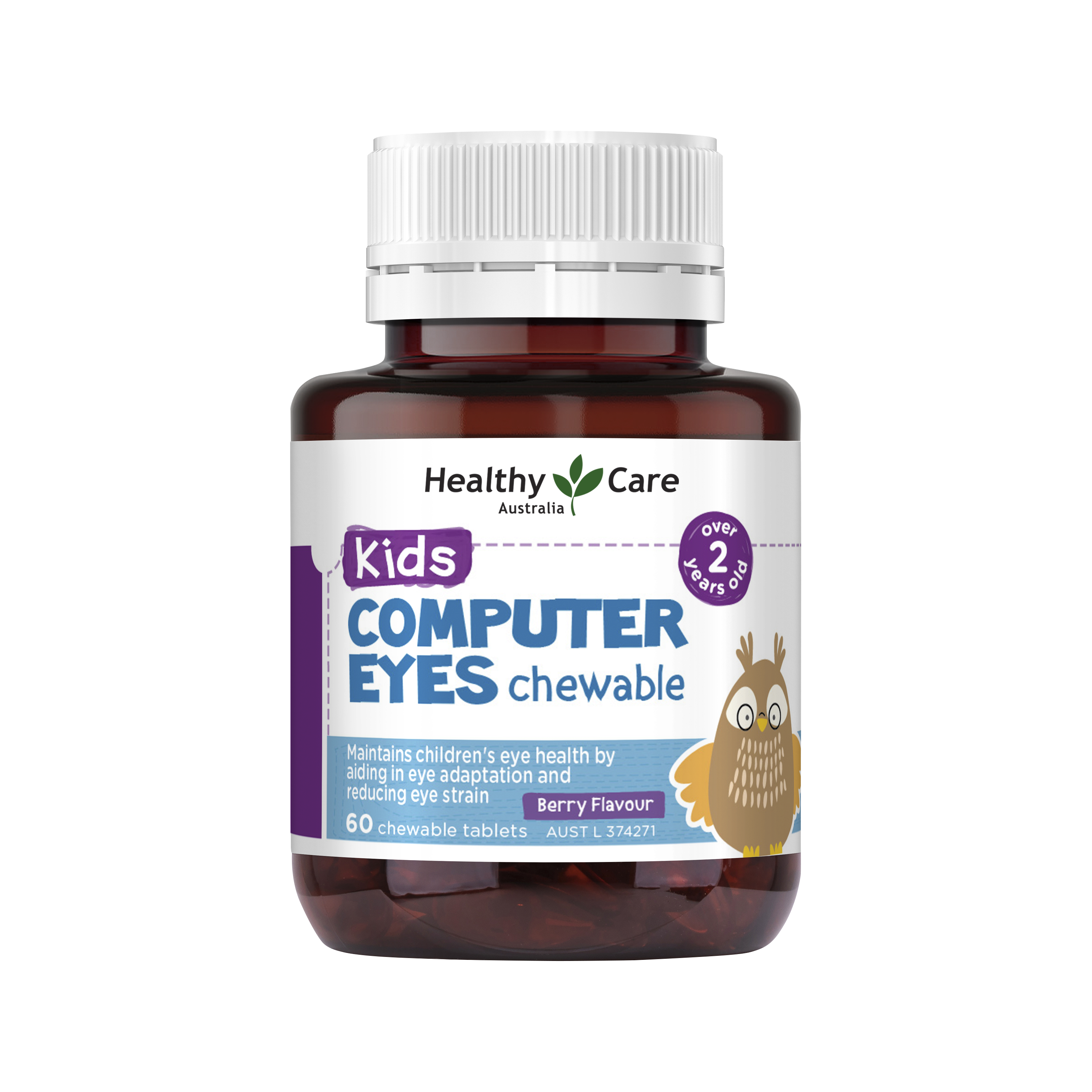 Healthy Care Kids Computer Eye - 60 chewable tablets - Healthy Care Australia
