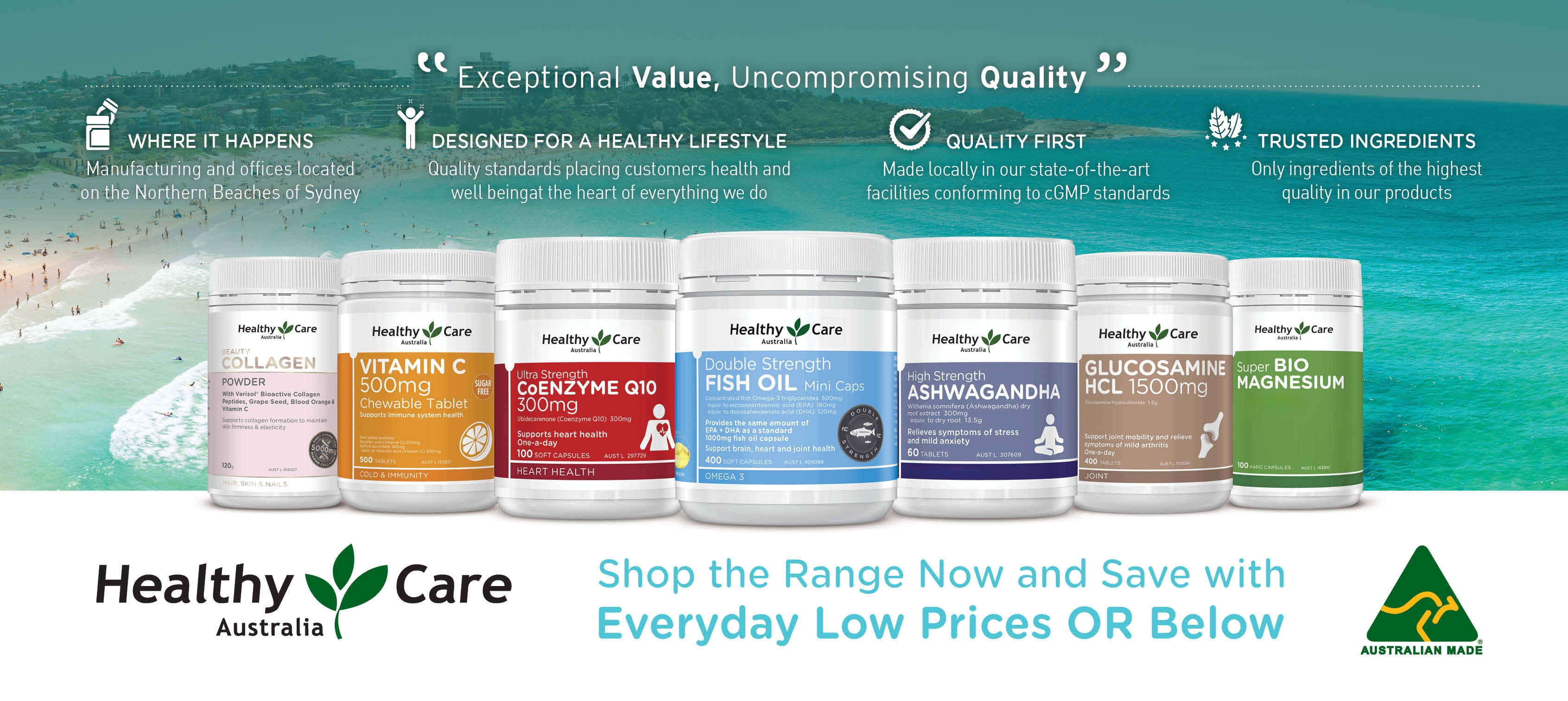 Healthy Care Australia Best Sellers