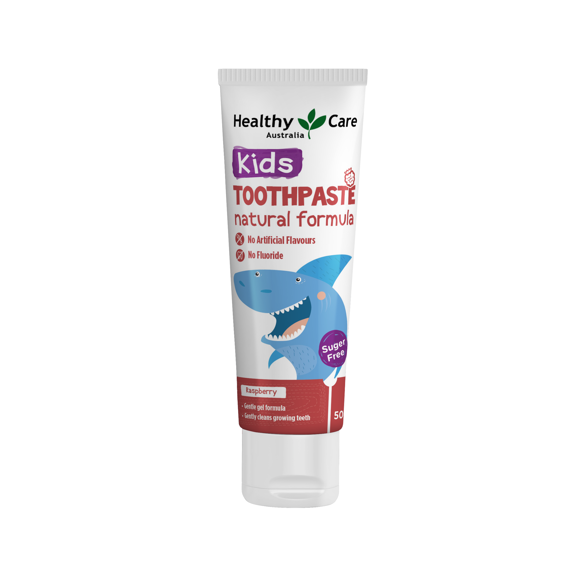 Healthy Care Kids Toothpaste 50g Raspberry