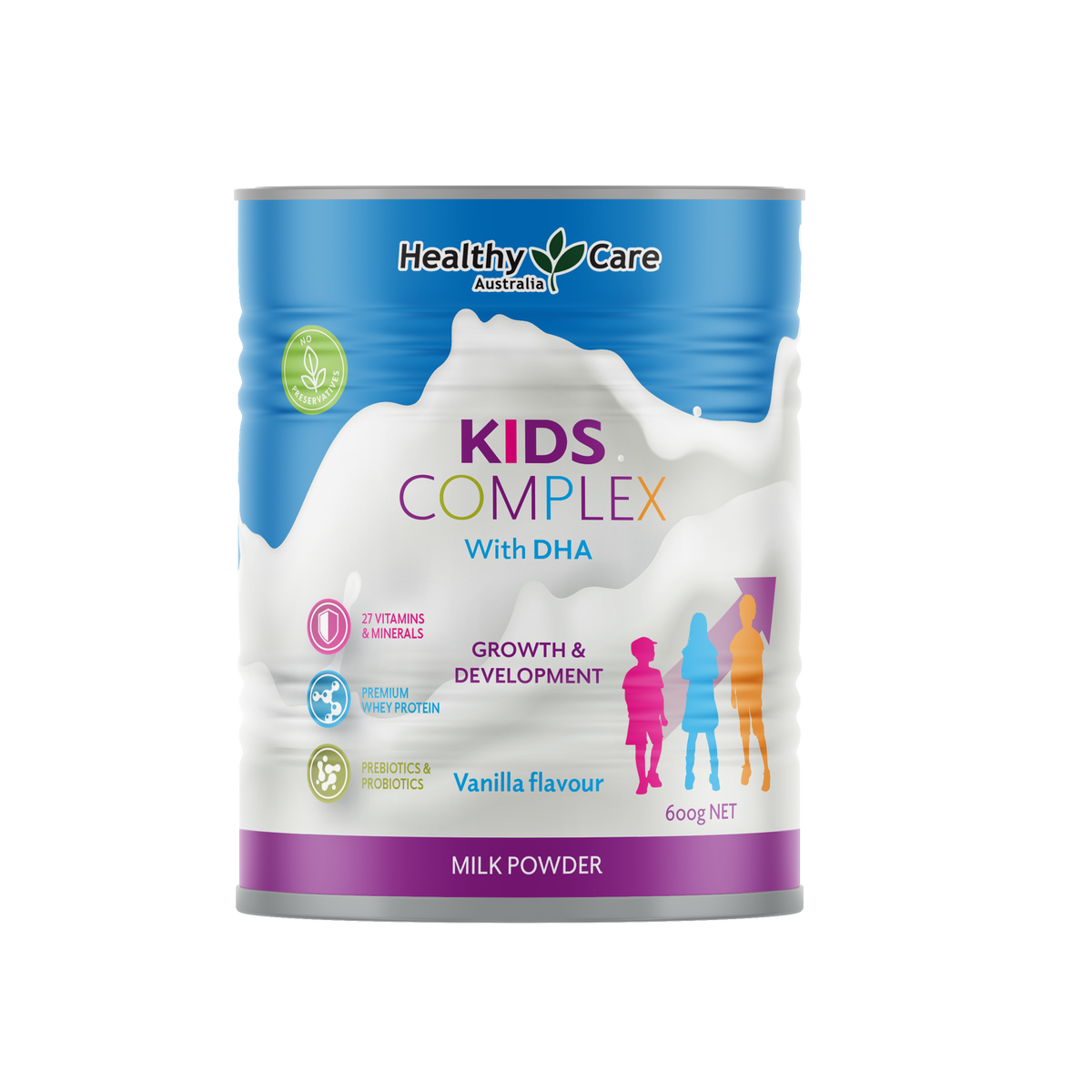 Healthy Care Kids complex milk powder 600g FT 01 - Not available in Australia
