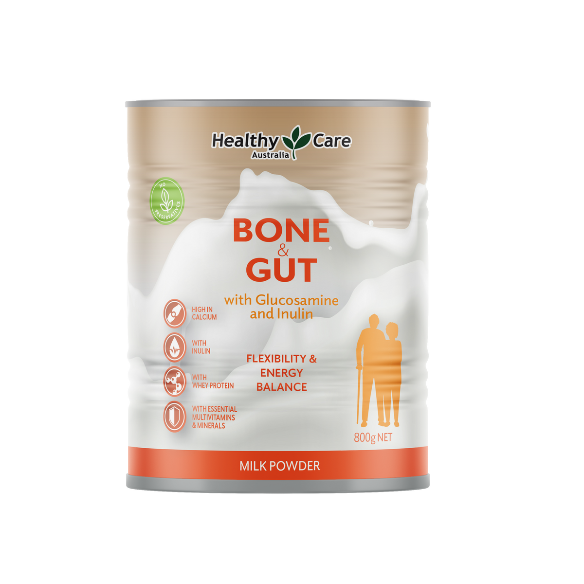 Healthy Care Complete Nutrition Elderly 800g 64mm FT 01 - Not available in Australia