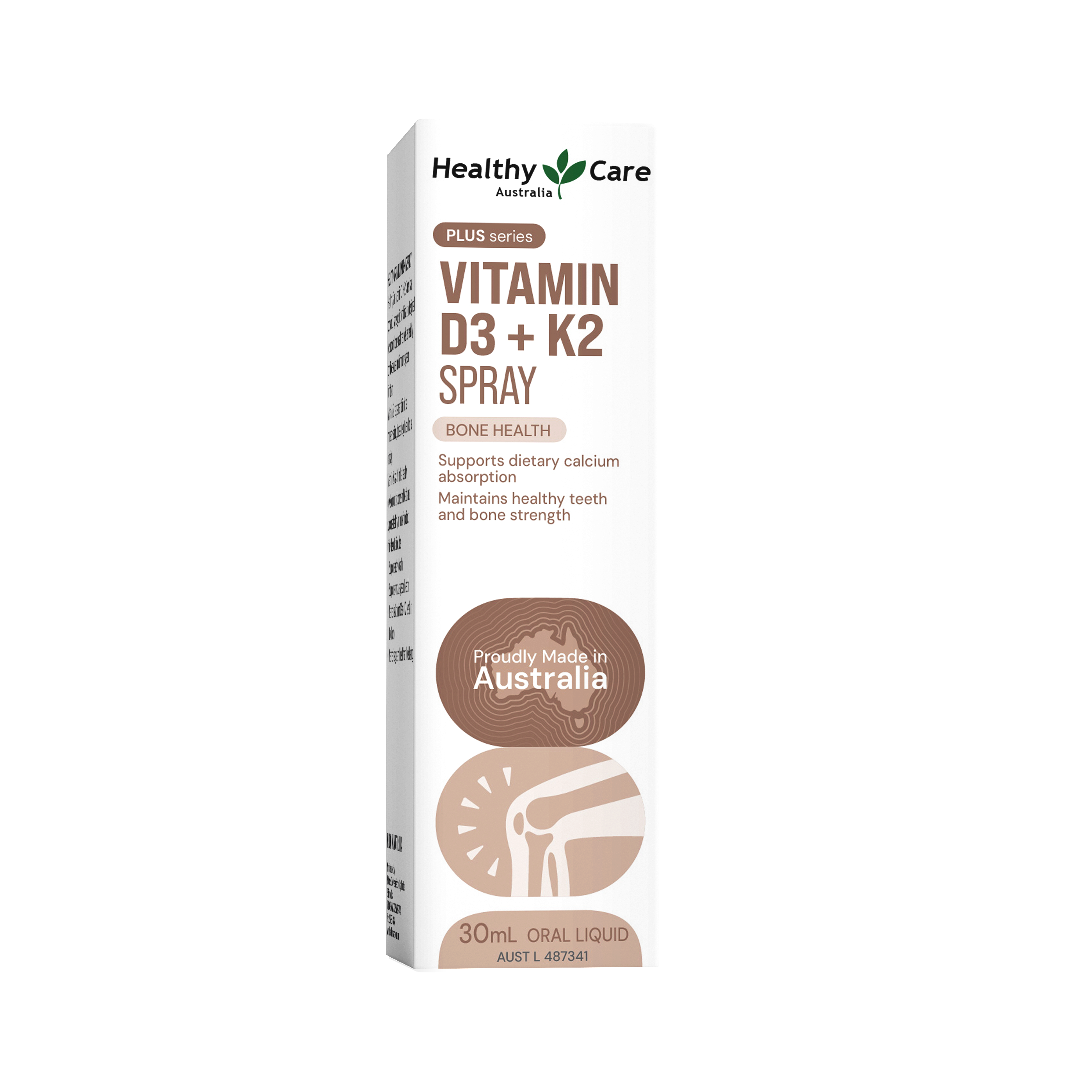 Healthy Care Plus Vitamin D3 + K2 Spray 30ml