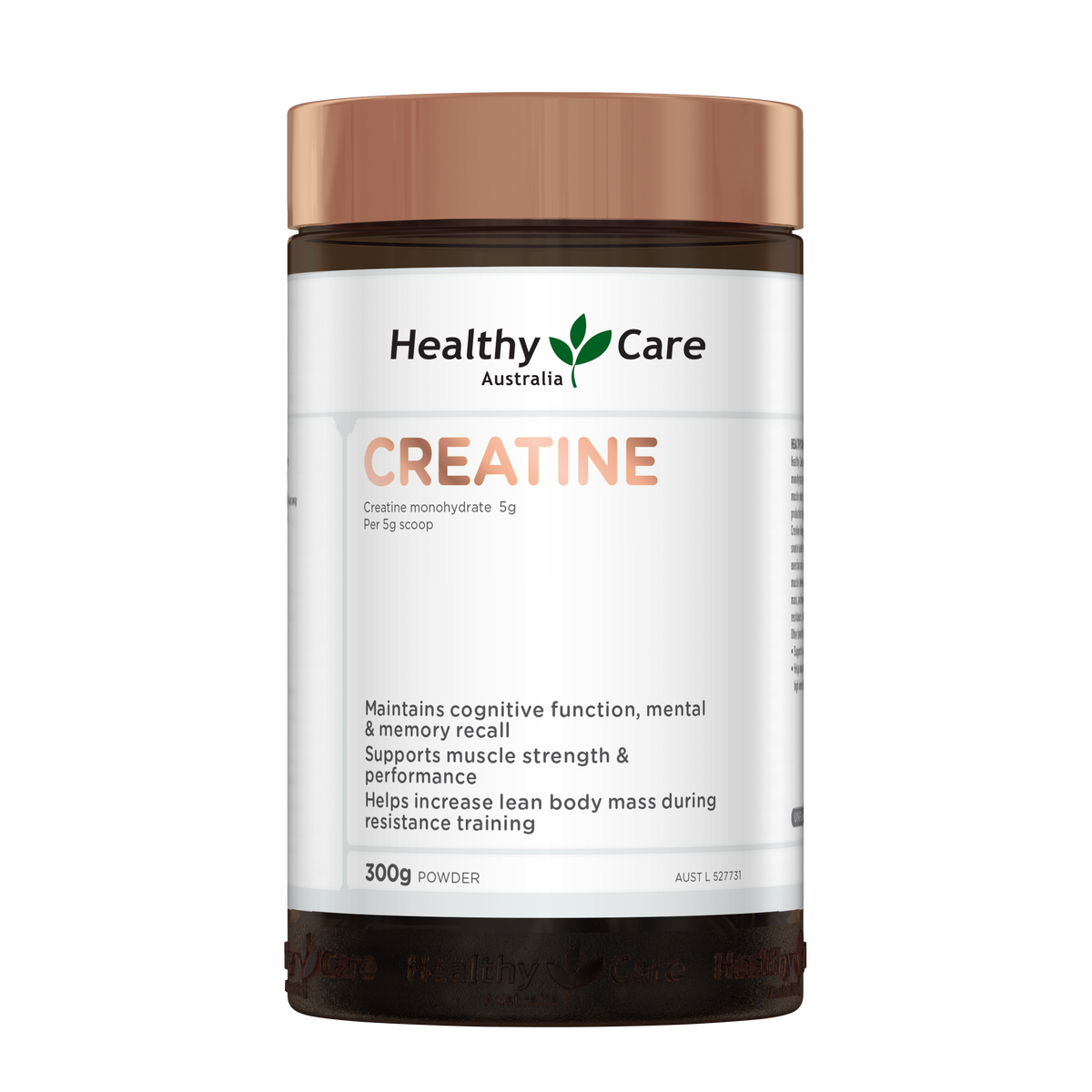 Healthy Care Creatine Powder (Unflavoured) - 300g