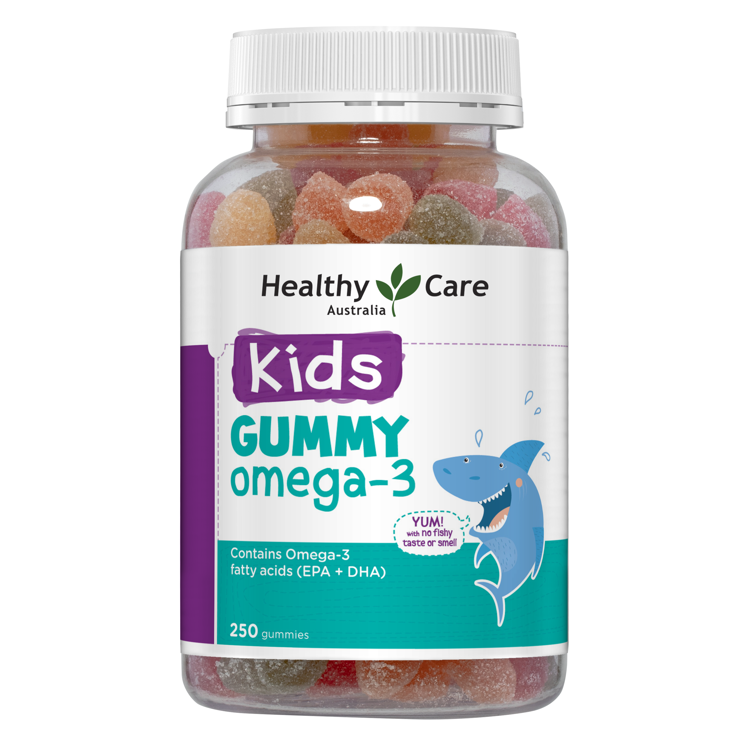 Healthy Care Gummies Omega-3 - 250 Gummies - Healthy Care Australia