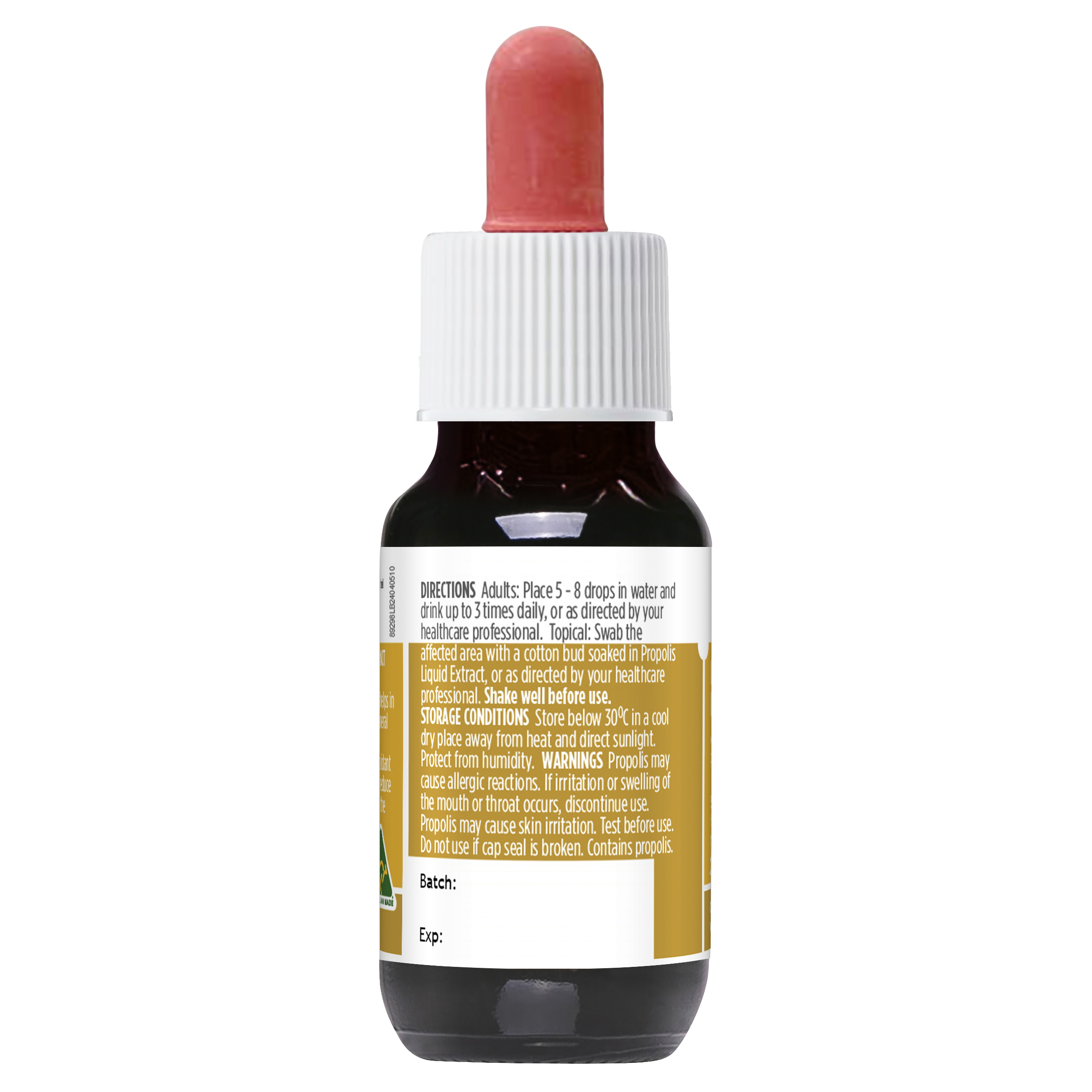 Healthy Care Propolis Liquid Extract Alcohol Free