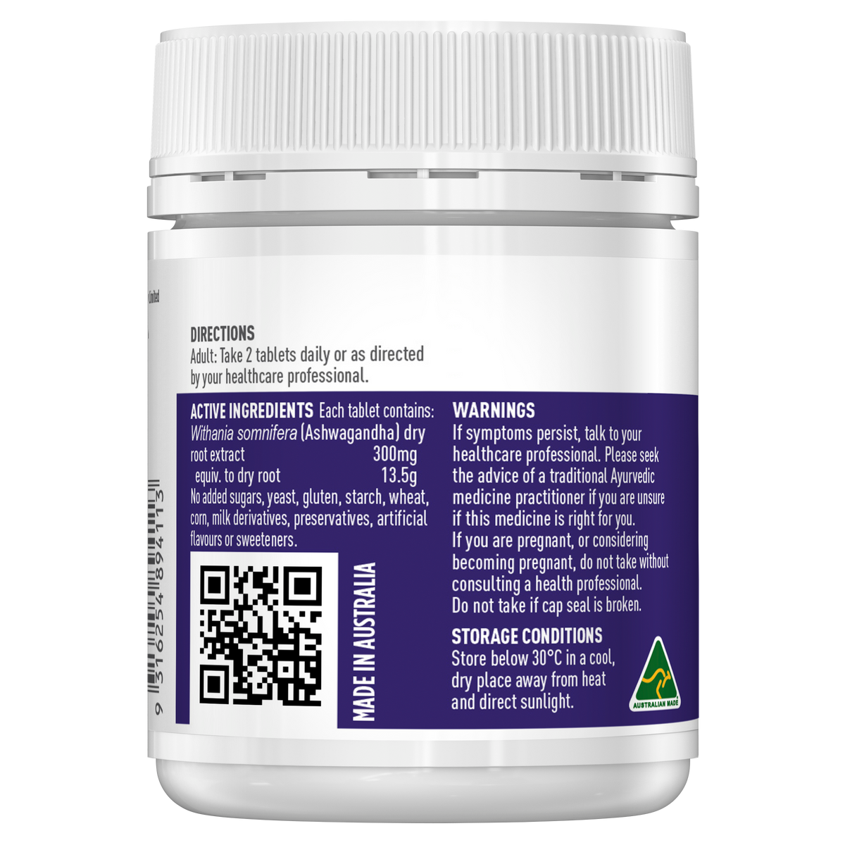 Healthy Care High Strength Ashwagandha 60 Tablets
