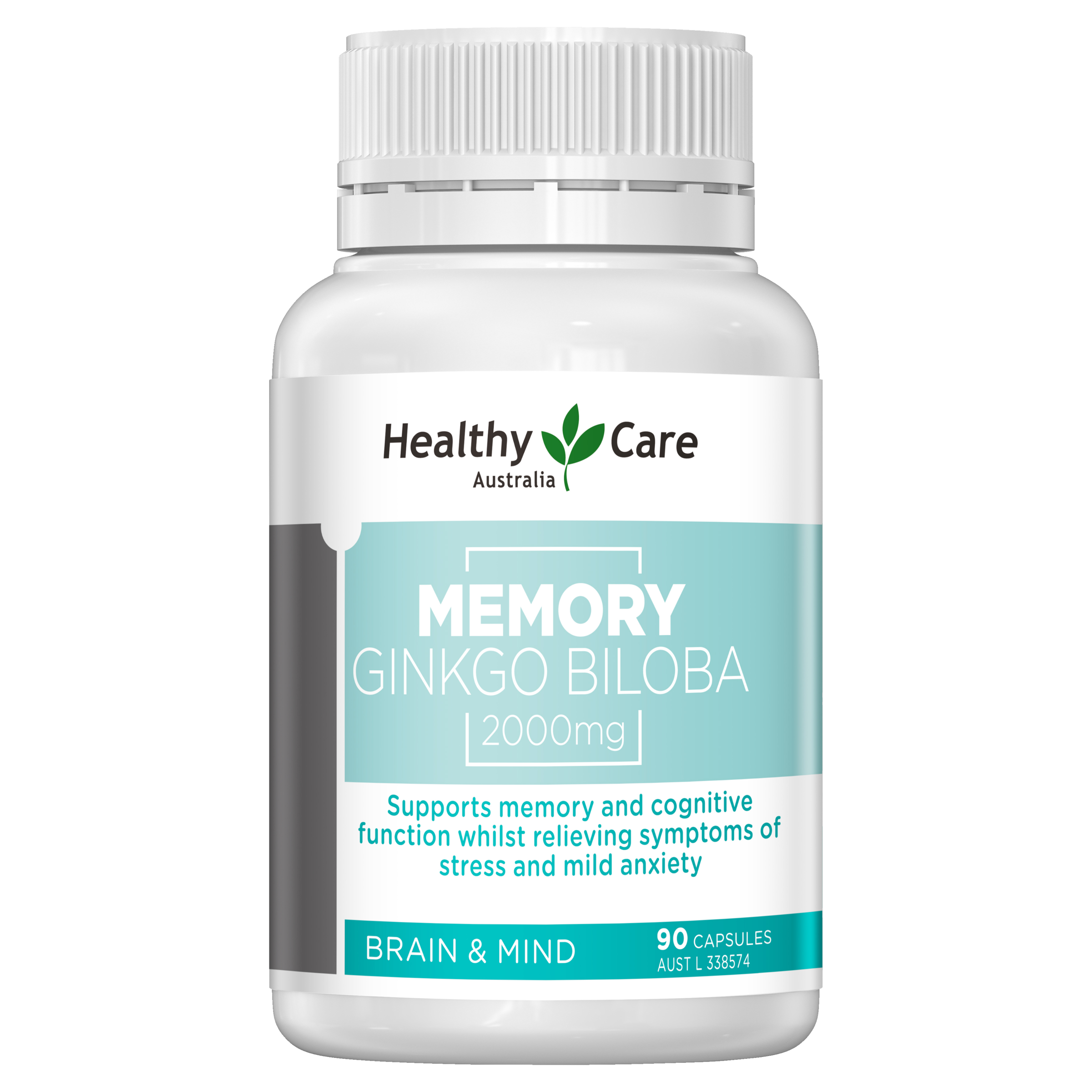 Healthy Care Memory Ginkgo Biloba 2000mg 90's - Healthy Care Australia